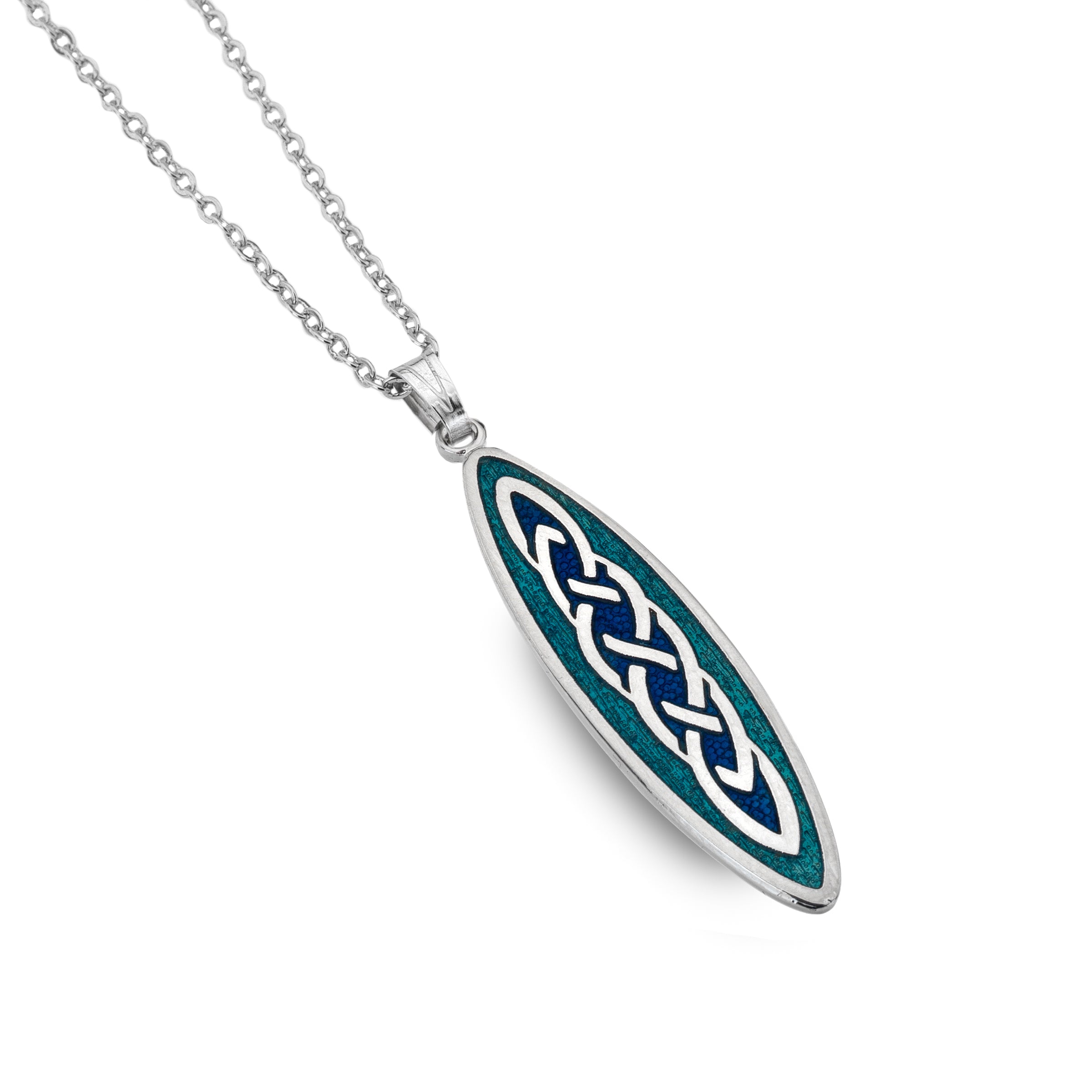 Long Celtic Knot Necklace